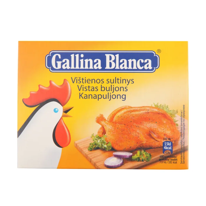BULJONS GALLINA BLANCA VISTAS 15X10G