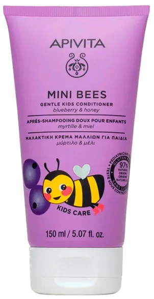 Apivita Mini Bees Genlte kids matu kondicionieris, 150 ml