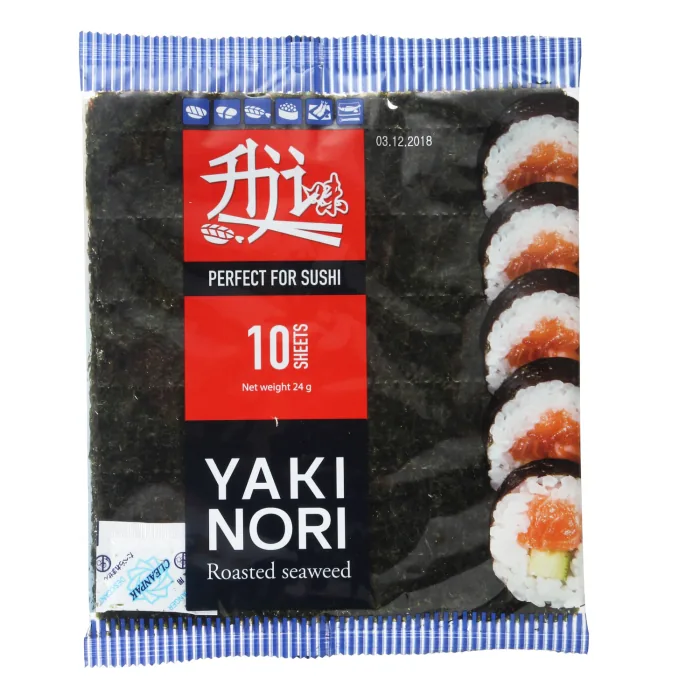 JŪRASZĀLES YAKI NORI GRAUZDĒTAS SUŠI PAGATAVOŠANAI 24G