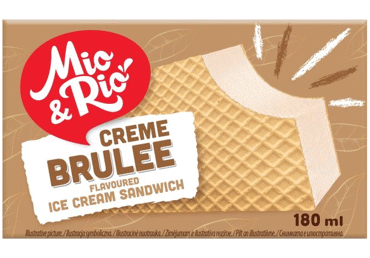 SALDĒJUMS MIO&RIO CREME BRULEE SENDVIČS 90G