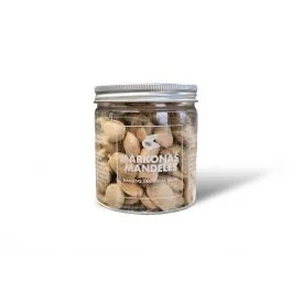 BLANŠĒTAS, GRAUZDĒTAS, SĀLĪTAS MARKONAS MANDELES 130G