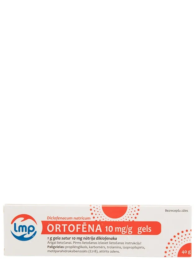 Ortofēna gels 10 mg/G, 40 g