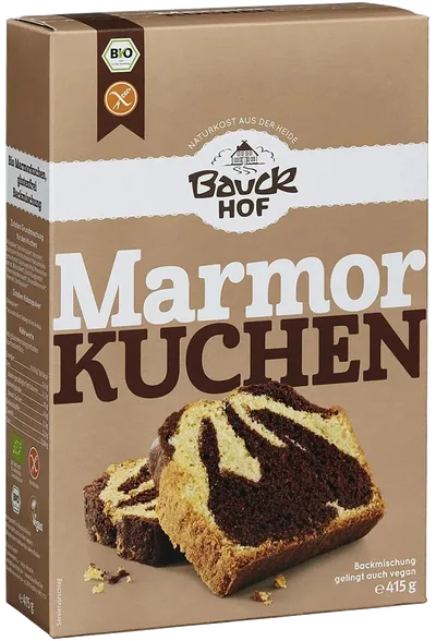 Bauck Hof marmorkūka maisījums, 415 g