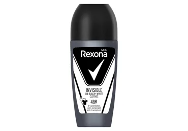 DEZODORANTS VĪRIEŠIEM REXONA ROLL-ON INVISIBLE 50ML