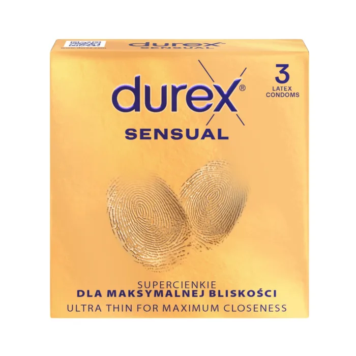 PREZERVATĪVI DUREX SENSUAL 3GAB.