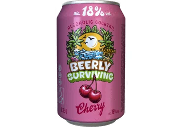 Коктейль Beerly Surviving Cherry 18%, 0,33 л