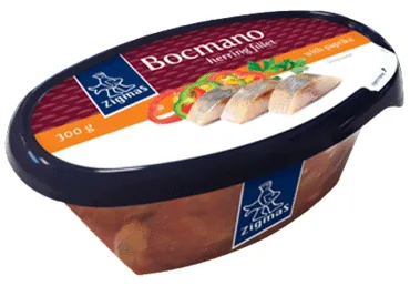 SIĻĶU FILEJA BOCMANO AR PAPRIKU ZIGMAS 300G