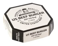 SALDĒTS LIELLOPU BURGERS US BEEF 2X125G