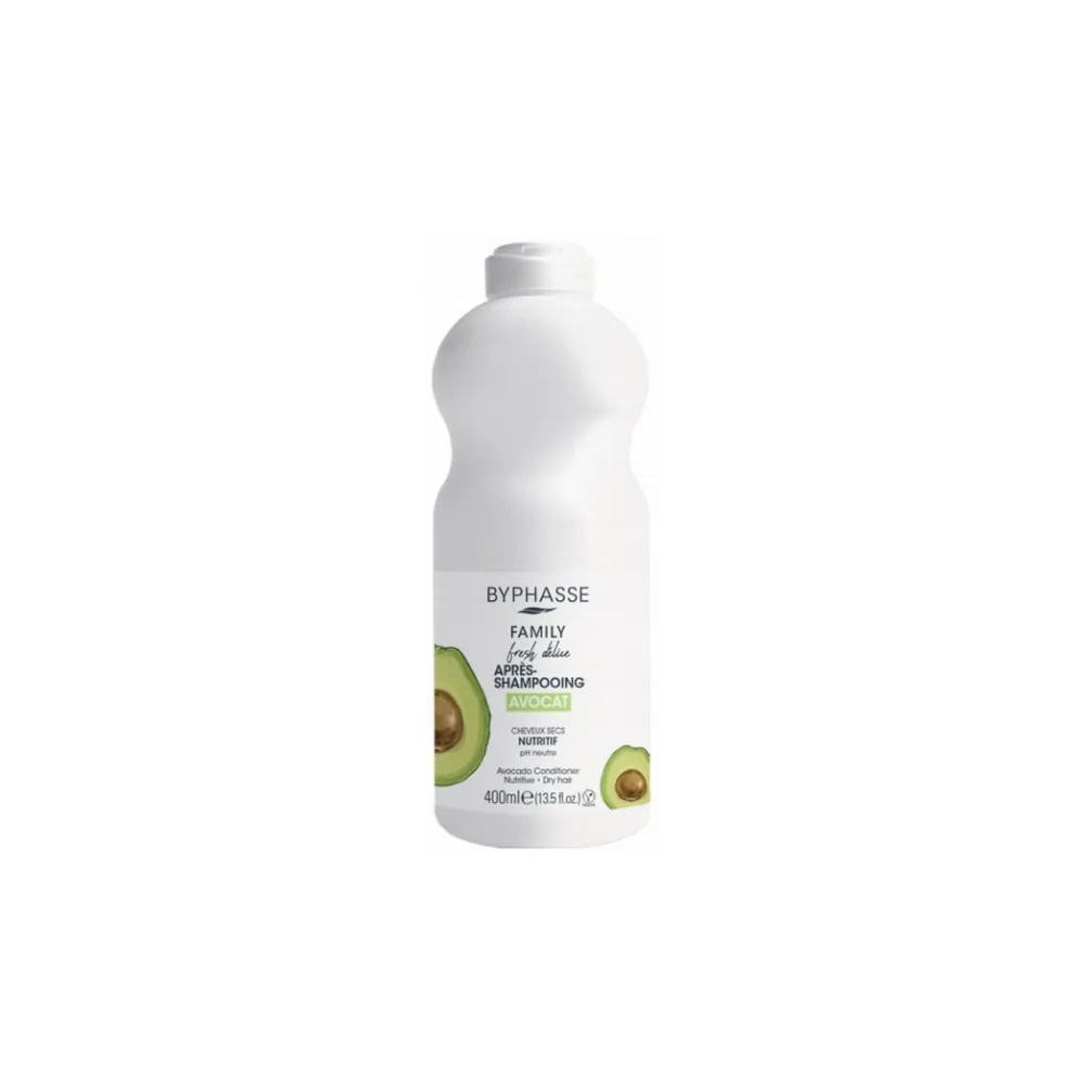BYPHASSE FAMILY FRESH DELICE CONDITIONER AVAOCADO DRY HAIR 400ML