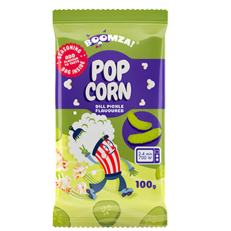 POPKORNS BOOMZA AR DIĻĻU UN MARINĒTA GURĶA GARŠU 100G