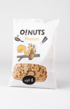 ZEMESRIEKSTI O!NUTS GRAUZDĒTI UN SĀLĪTI, 150G