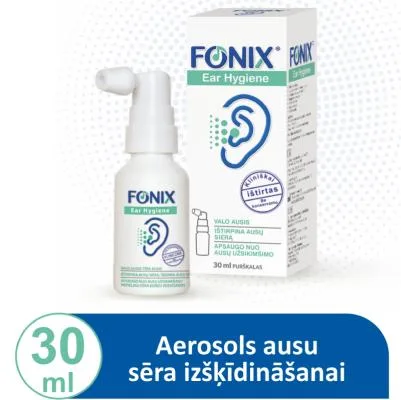 Fonix Ear Hygiene ausu aerosols 30 ml