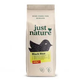RĪSI MELNIE PILNGRAUDU 500G JUST NATURE