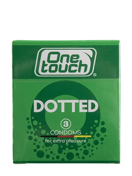 One Touch Dotted prezervatīvi, 3 gb.