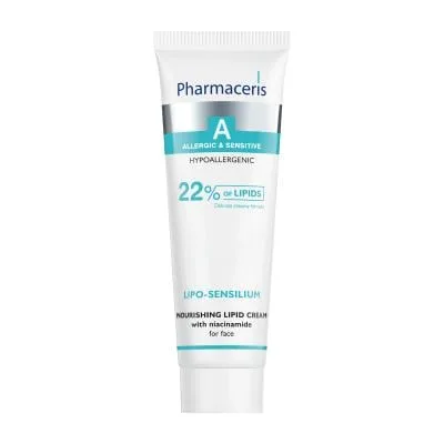 Pharmaceris A Lipo-Sensilium barojošs 22% lipīdu sejas krēms ar niacinamīdu 50 ml