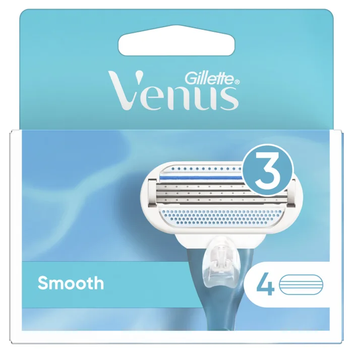 SKŪŠANĀS KASETES GILLETTE VENUS  4 GAB.