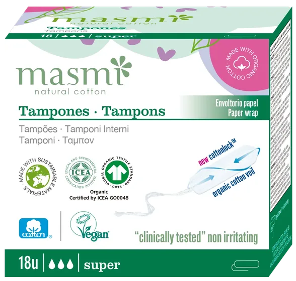 Masmi Super Tamponi, 18 gab.