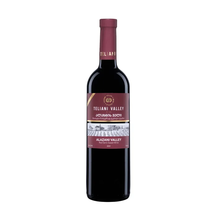 Sarkanvīns Teliani Valley Alazani Valley 12% 0,75 l