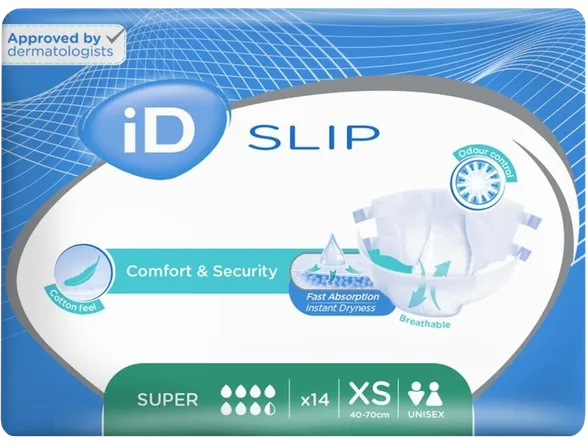 Id Expert Slip Super XS autiņbiksītes, 14 gab.
