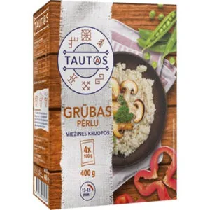 GRŪBAS PĒRĻU TAUTAS 4X100G