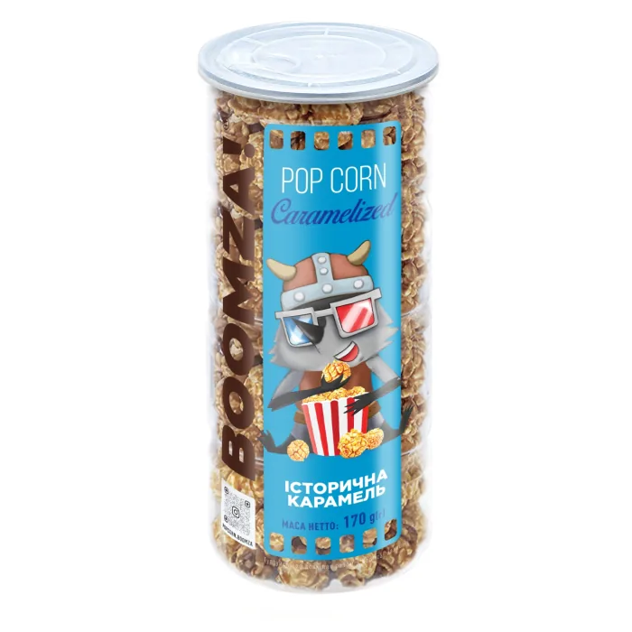 POPKORNS "BOOMZA!" AR KARAMEĻU GARŠU 170G