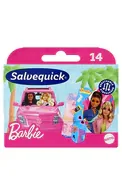 SALVEQUICK BARBIE PLĀKSTERU KOMPLEKTS BĒRNIEM, 14GAB.