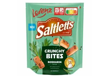 Kraukšķi saltletts rozmarīns Lorenz 100 g