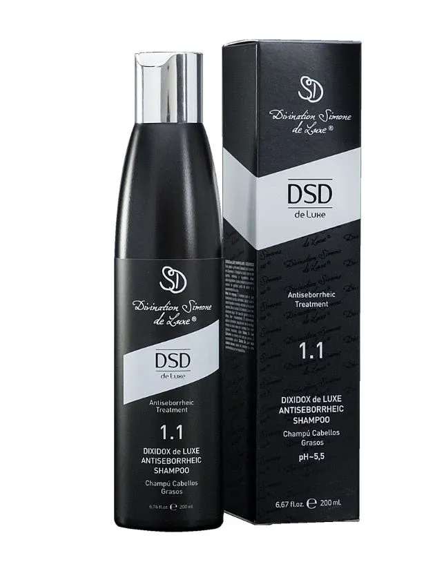 1.1 DSD de Luxe šampūns pret matu taukošanos, 200 ml