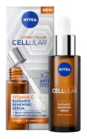 NIVEA CELLULAR EXPERT FILLER ĀDAS MIRDZUMU VEICINOŠS SERUMS AR C VITAMĪNU, 30ML