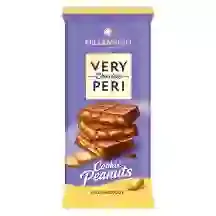 PIENA ŠOKOLĀDE MILLENNIUM VERY PERI AR CEPUMIEM UN ZEMESRIEKSTIEM 32% 100G