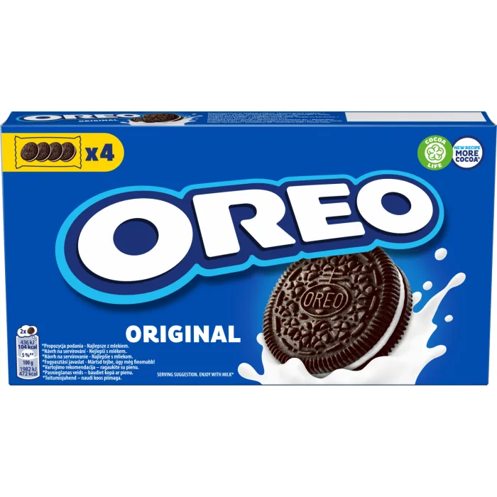 CEPUMI OREO KAKAO AR VANIĻAS GARŠAS PILDĪJUMU 176G