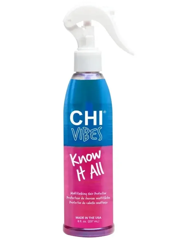 Chi Vibes Know It all multitasking hair protector daudzfunkcionāls aizsargsprejs, 237 ml