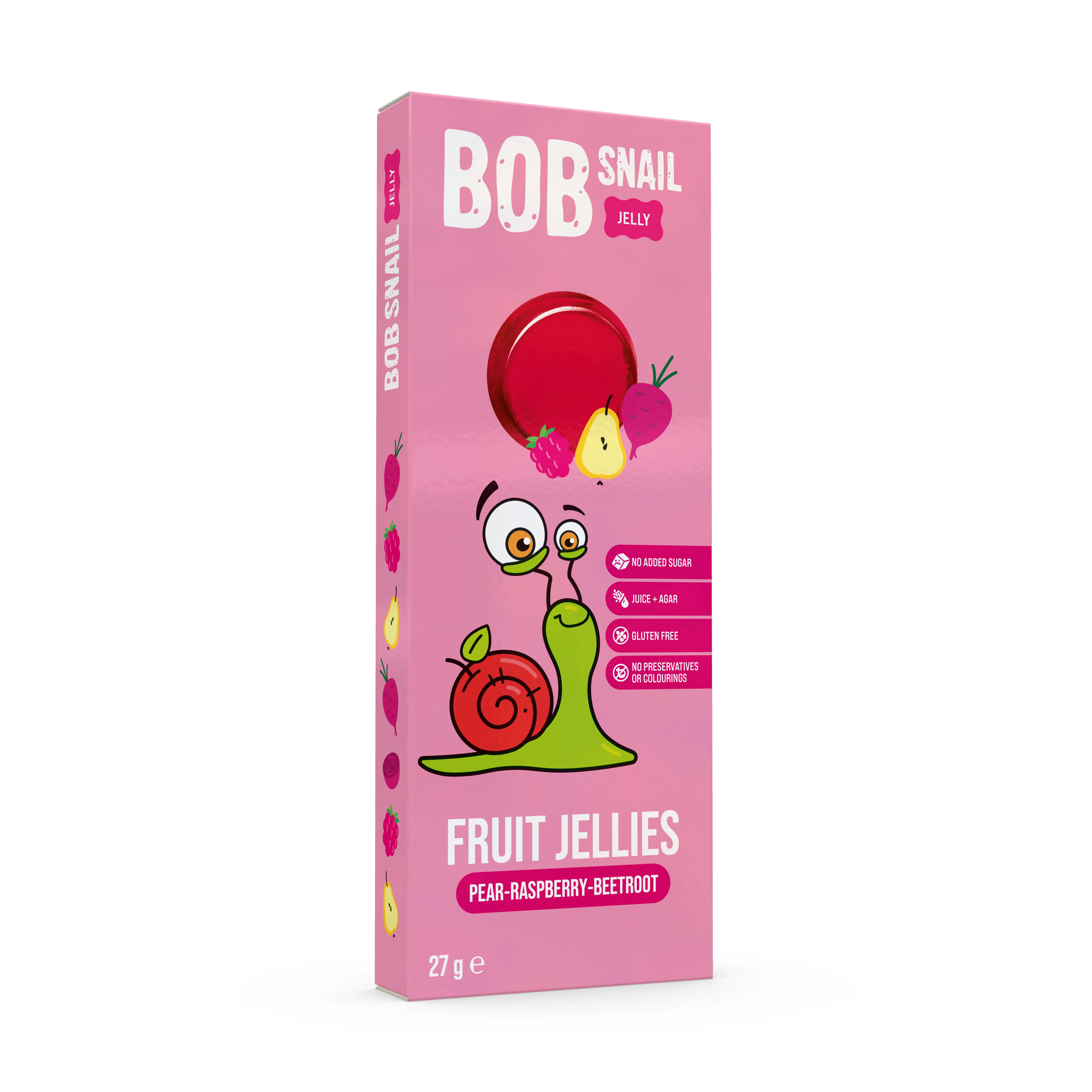AUGĻU MARMELĀDE BOB SNAIL, BUMBIERU-AVEŅU-BIEŠU, 27G