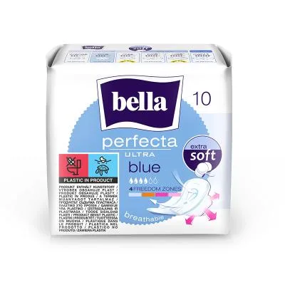 Гигиенические прокладки Libresse Bella Perfecta Ultra Blue, 10 шт.