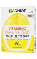 GARNIER VITAMIN C WONDER TINT TONĒTS FLUĪDS SPF50+, 40ML