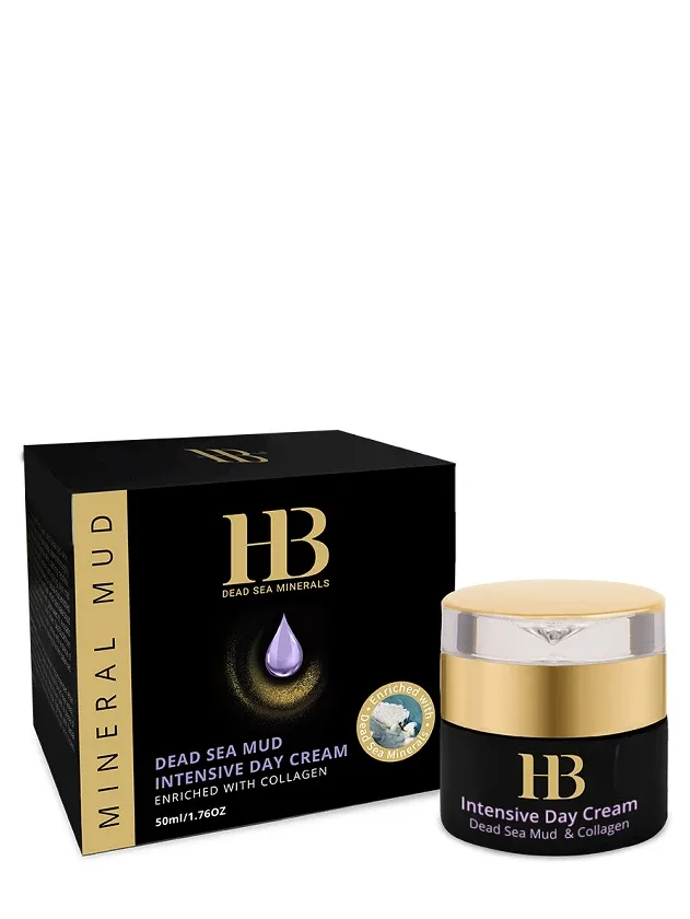 H&B nāves jūras dubļu intensīvs dienas krēms, 50 ml