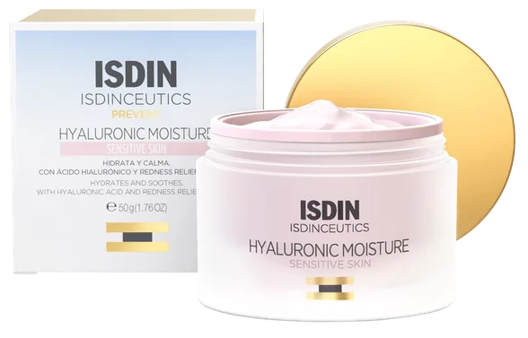 Isdin Hyaluronic jutīgai ādai sejas krēms, 50 ml