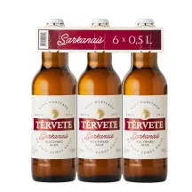 Alus Tērvete sarkanais 5,2% 6 x 0,5 l