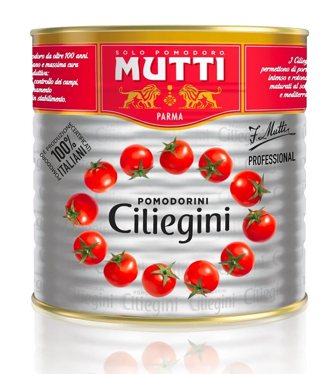 ĶIRŠU TOMĀTI MUTTI, 2.5KG