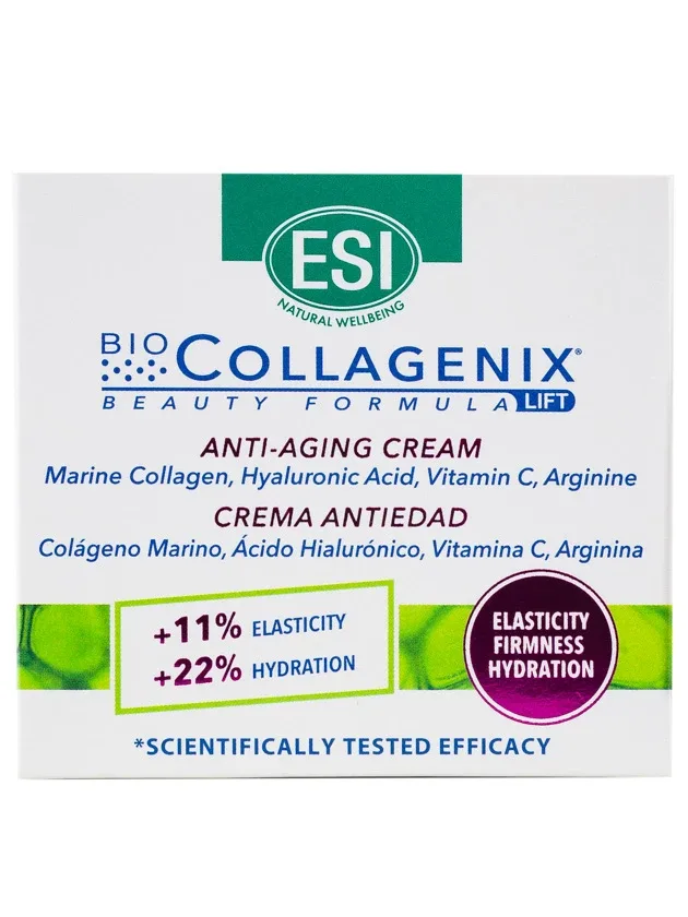 Esi Biocollagenix krēms sejai pret novecošanos, 50 ml