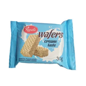 VAFELES AR KRĒJUMA GARŠU RANELE 30G