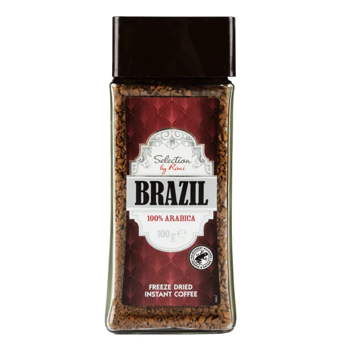 ŠĶĪSTOŠĀ KAFIJA SELECTION BY RIMI BRAZIL 100% ARABIKA 100G