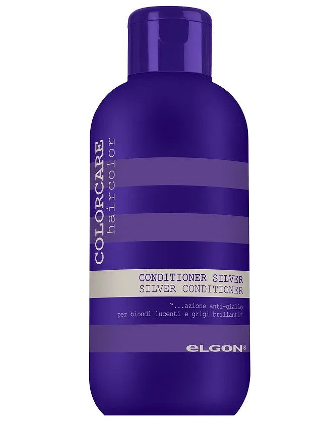 Elgon Colorcare kondicionieris pret dzeltenīgu matu nokrāsu silver conditioner, 300 ml