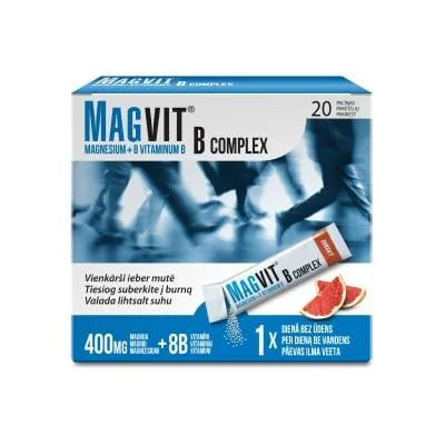 Magvit B6 Complex Granulas, paciņas N20