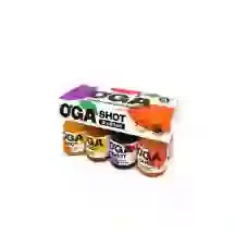 Šotu komplekts Oga Shot dažādu garšu 8 x 60 ml