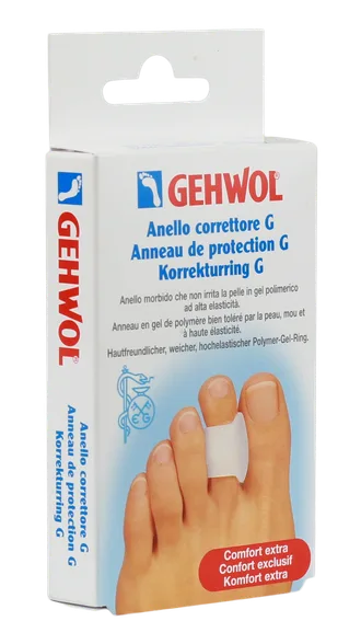 Gehwol P-Gel Korrekturning G aizsargrinķīši pirkstiem, 3 gab.