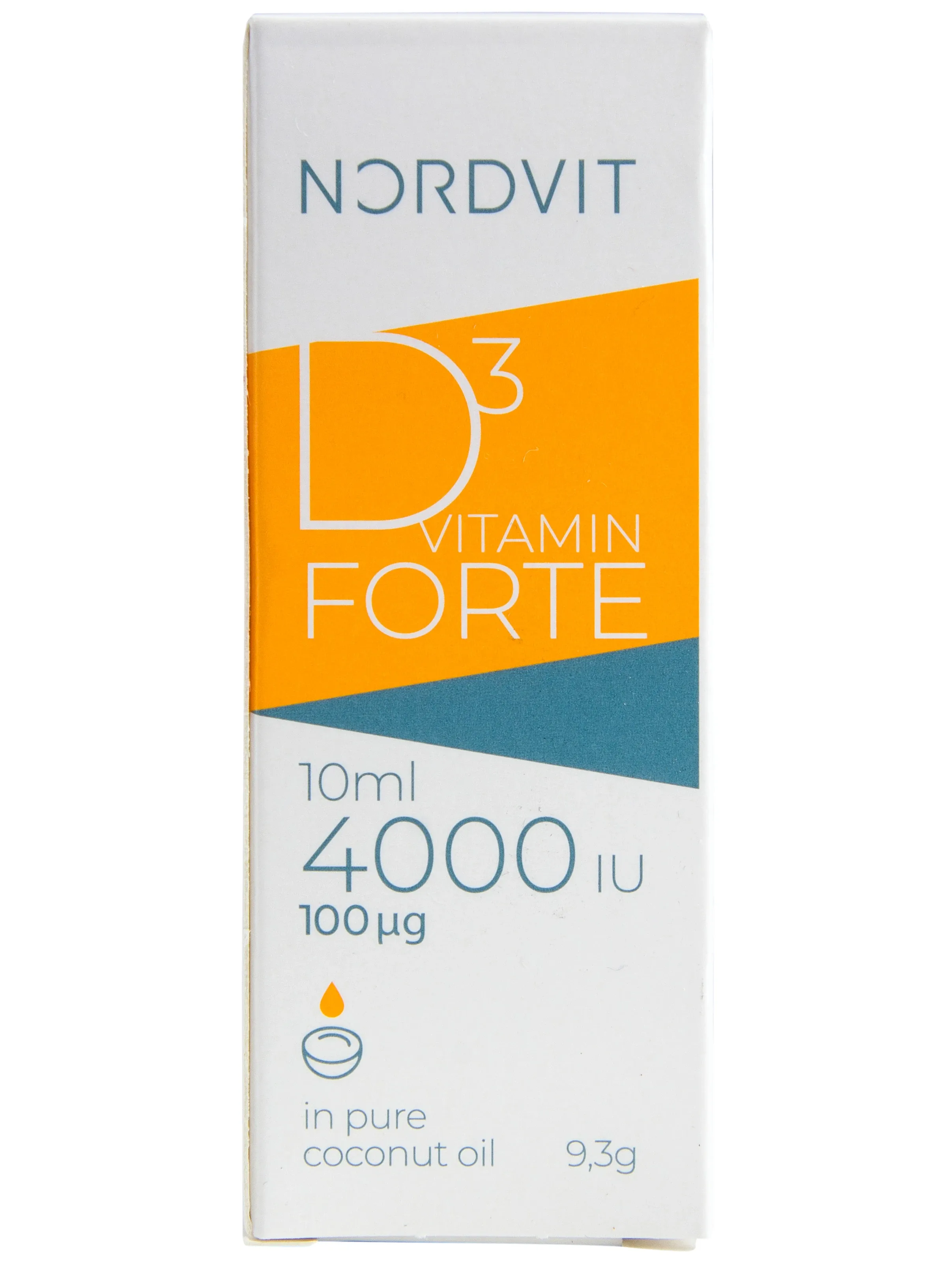 Nordvit D3 Vitamin Forte 4000 iu, 10 ml