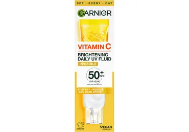 SEJAS FLUĪDS GARNIER VITAMIN C INVISIBLE IKDIENAS UV SPF50+ 40ML