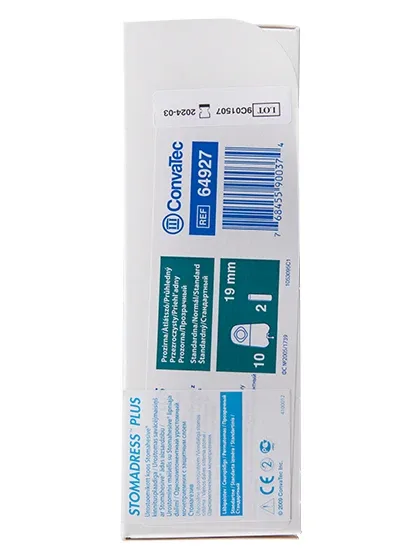 Stomadress plus viendaļīgi urostomas maisiņi 19 mm, 10 gb.