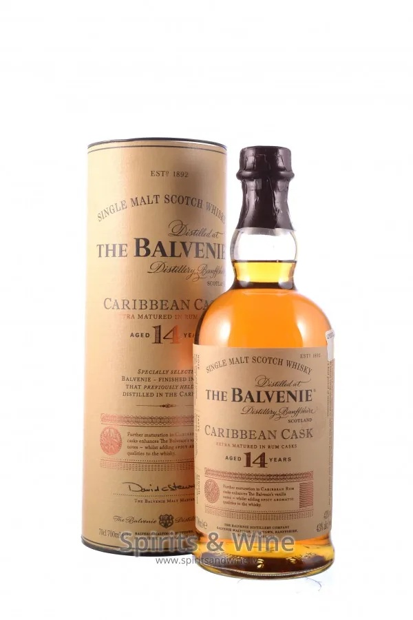 Виски The Balvenie Caribbean Cask 14 лет